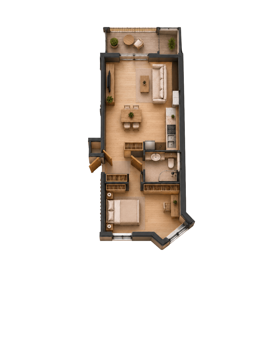 Floor plan Apartment 5